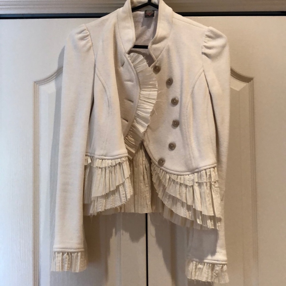 Jacket in cream by Free People
